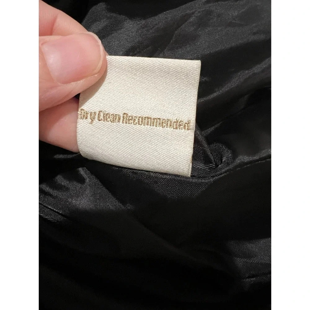 Wet‎ Seal Leopard Animal Print Double Breasted Carpet Bag Coat Size XS Mob Wife - Picture 10 of 11